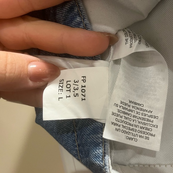 Denim top short - Picture 2 of 2